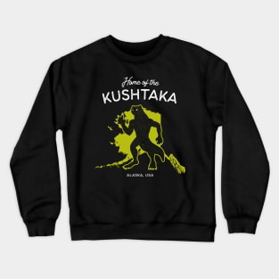 Home of the Kushtaka - Alaska, USA Cryptid Crewneck Sweatshirt